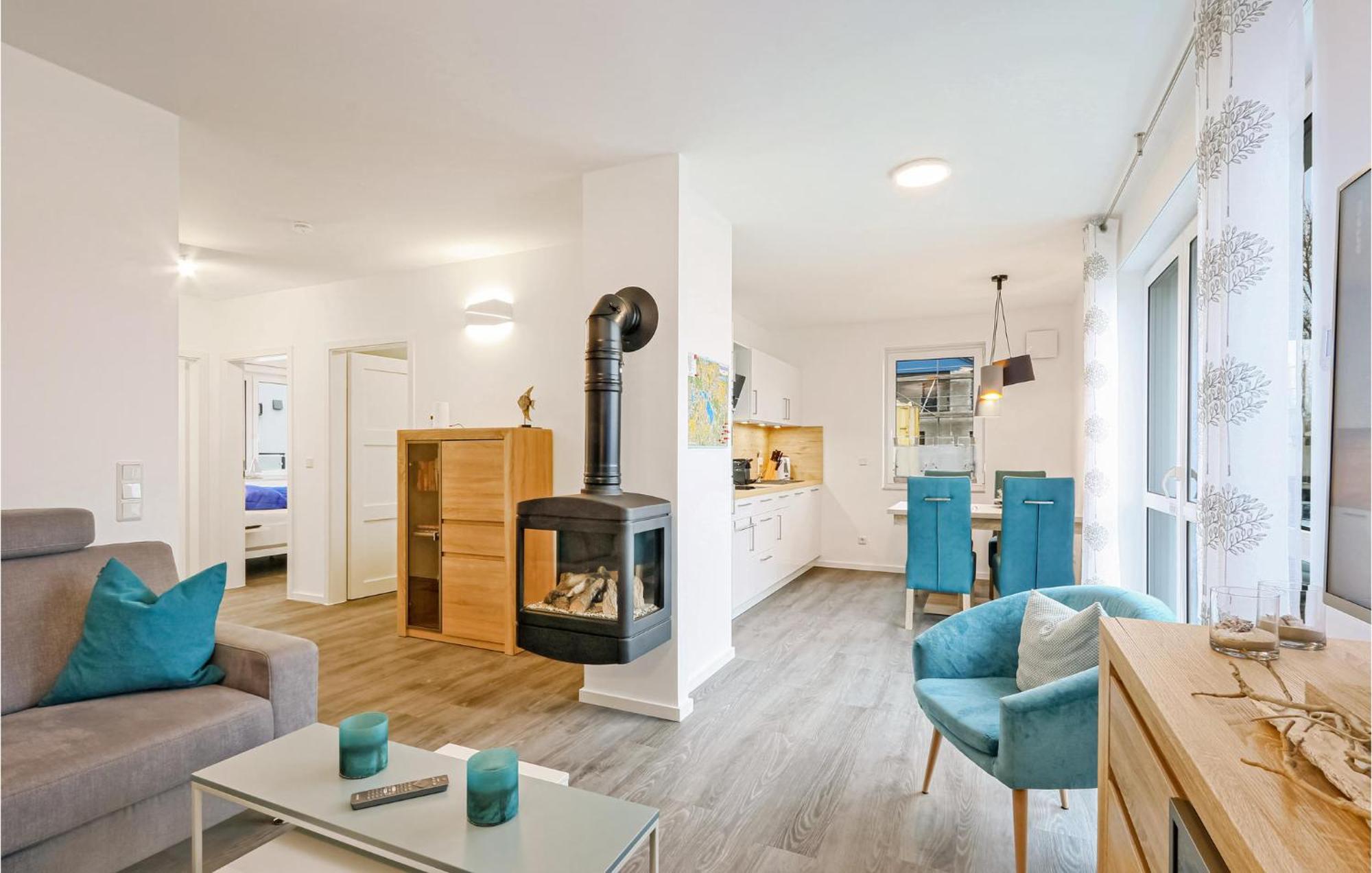 Lovely Apartment In Rechlin With Kitchen Exteriör bild